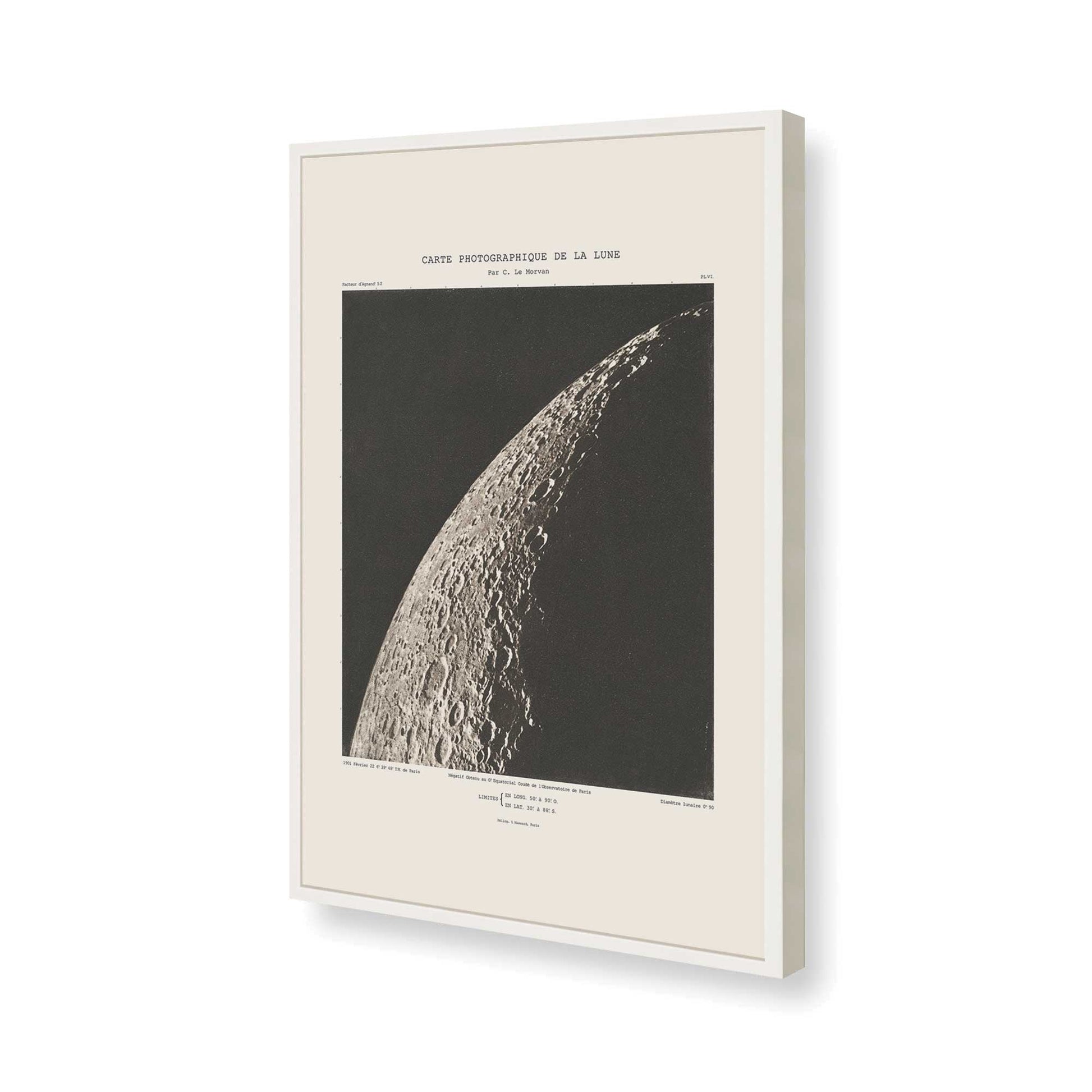 [Color:Opaque White], Picture of art in a Opaque White frame of the corner