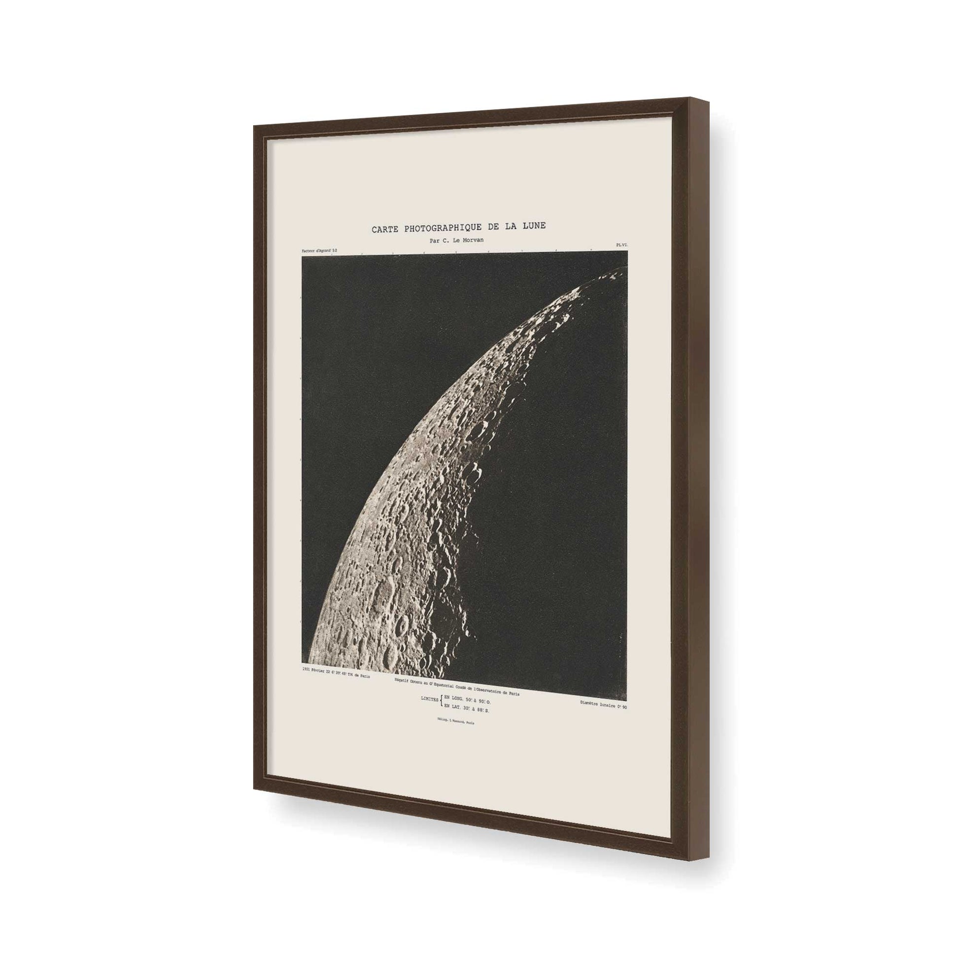 [Color:Belvinder Brown], Picture of art in a Belvinder Brown frame of the corner