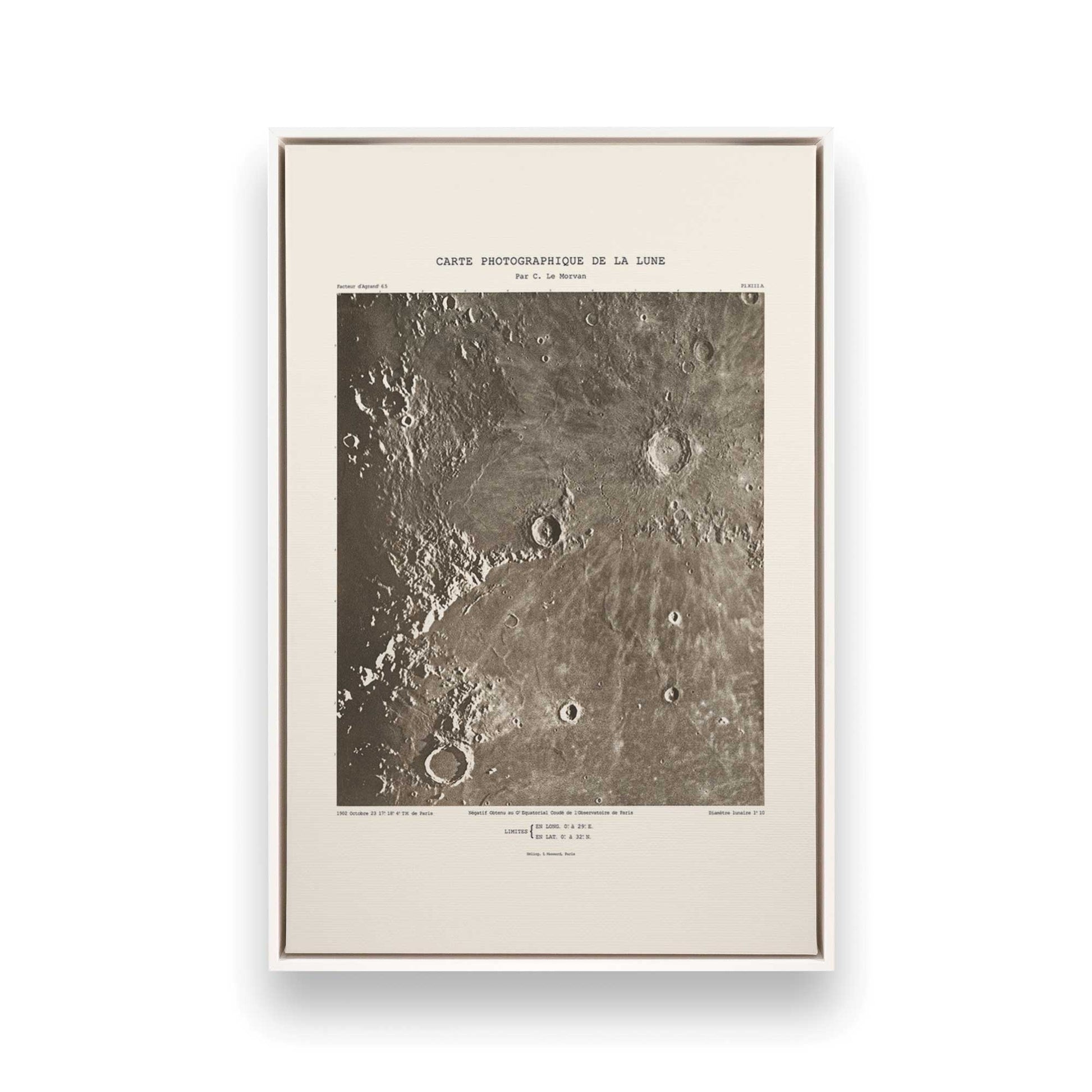 [Color:Opaque White], Picture of art in a White frame