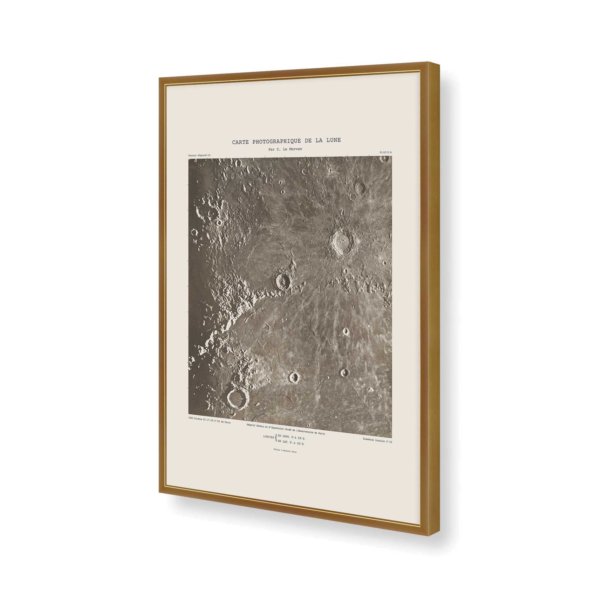 [Color:Polished Gold], Picture of art in a Polished Gold frame of the corner