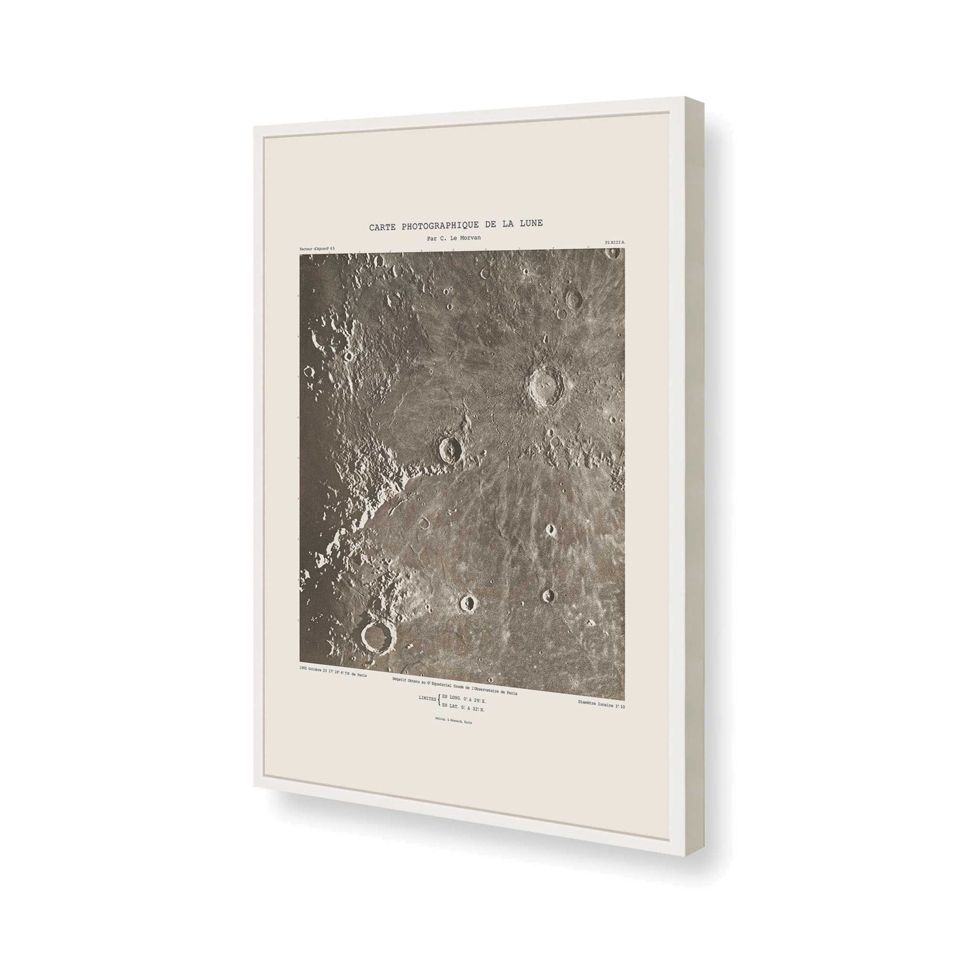 [Color:Opaque White], Picture of art in a Opaque White frame of the corner