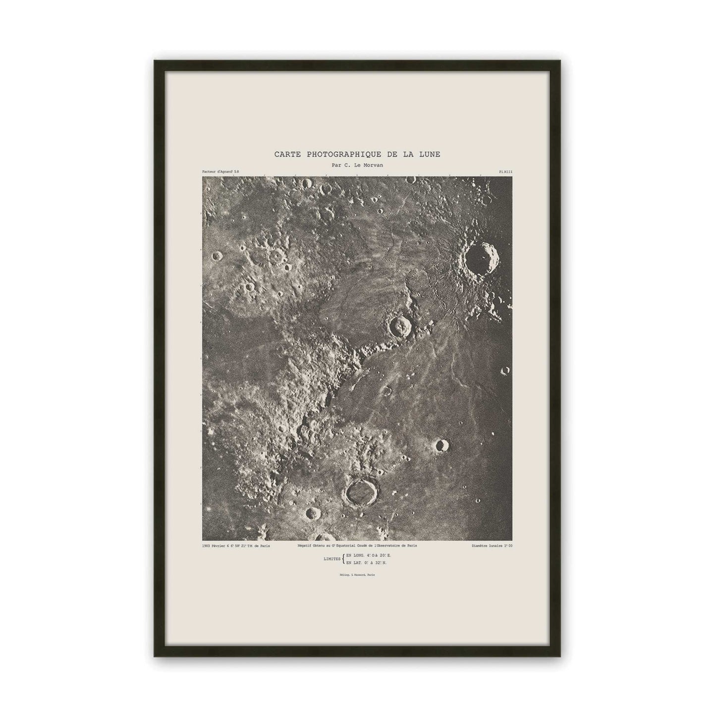[Color:Satin Black], Picture of art in a Satin Black frame