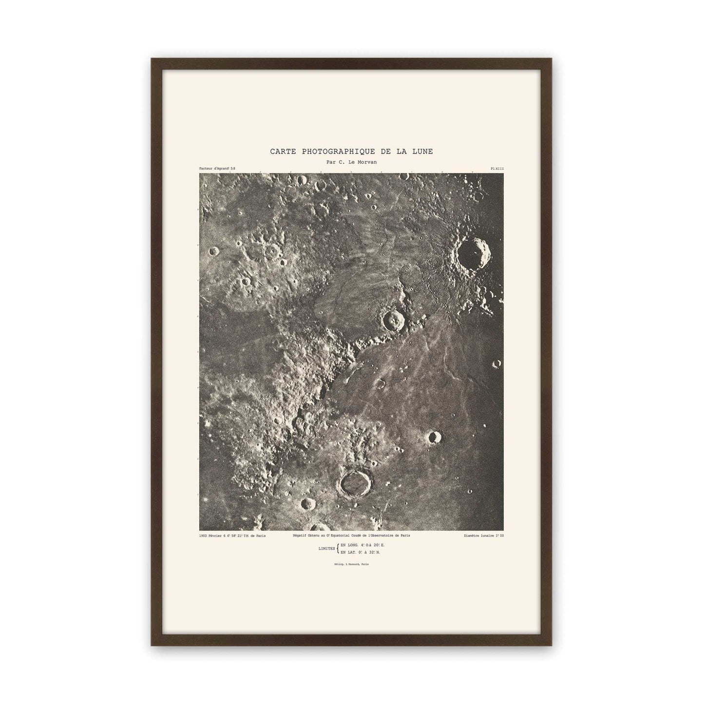 [Color:Brown], Picture of art in a Brown frame
