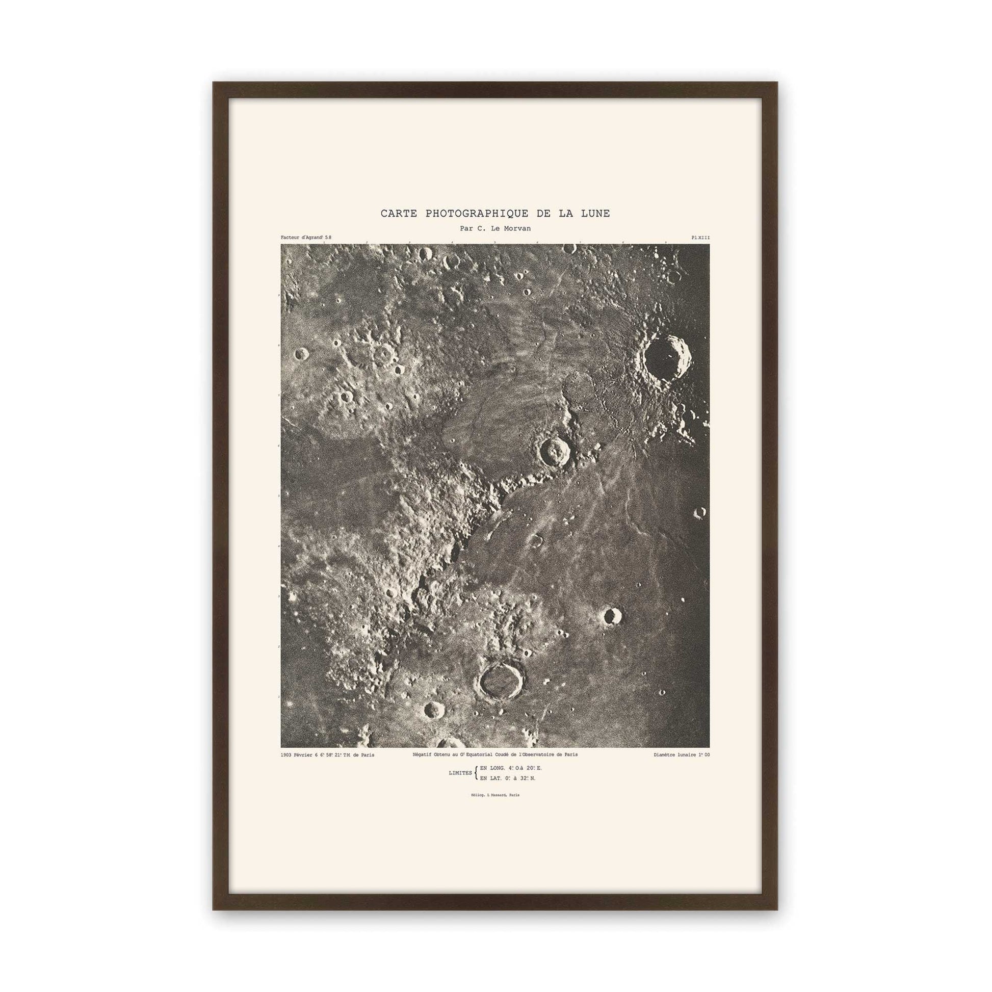 [Color:Brown], Picture of art in a Brown frame