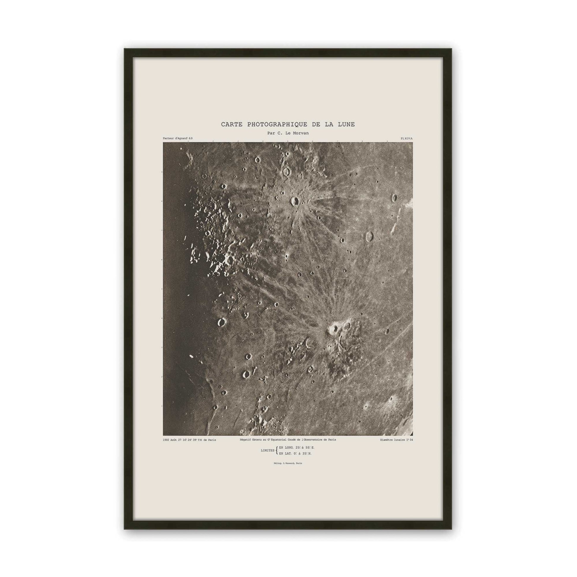 [Color:Satin Black], Picture of art in a Satin Black frame