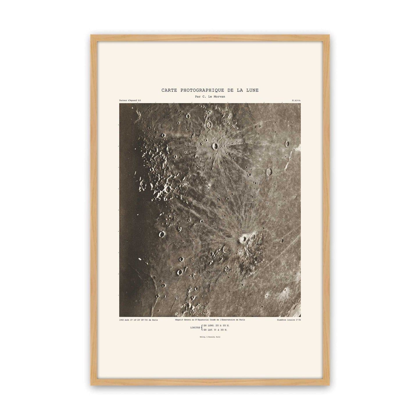 [Color:American Maple], Picture of art in a American Maple frame