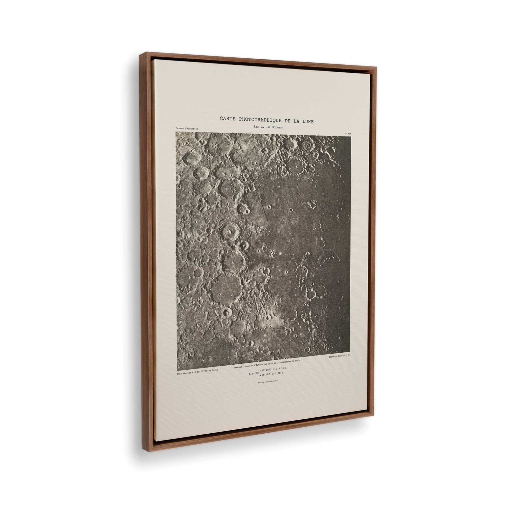 [Color:Walnut], Picture of the corner of the art