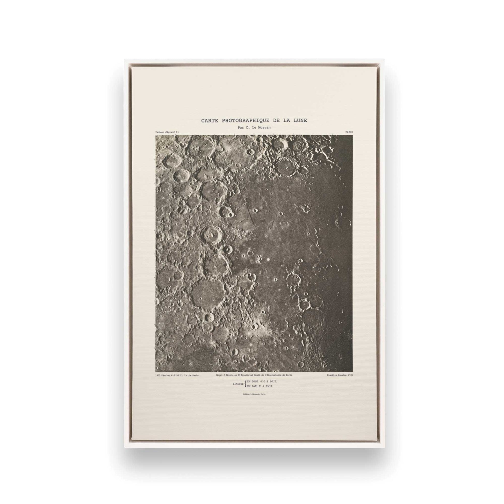 [Color:Opaque White], Picture of art in a White frame