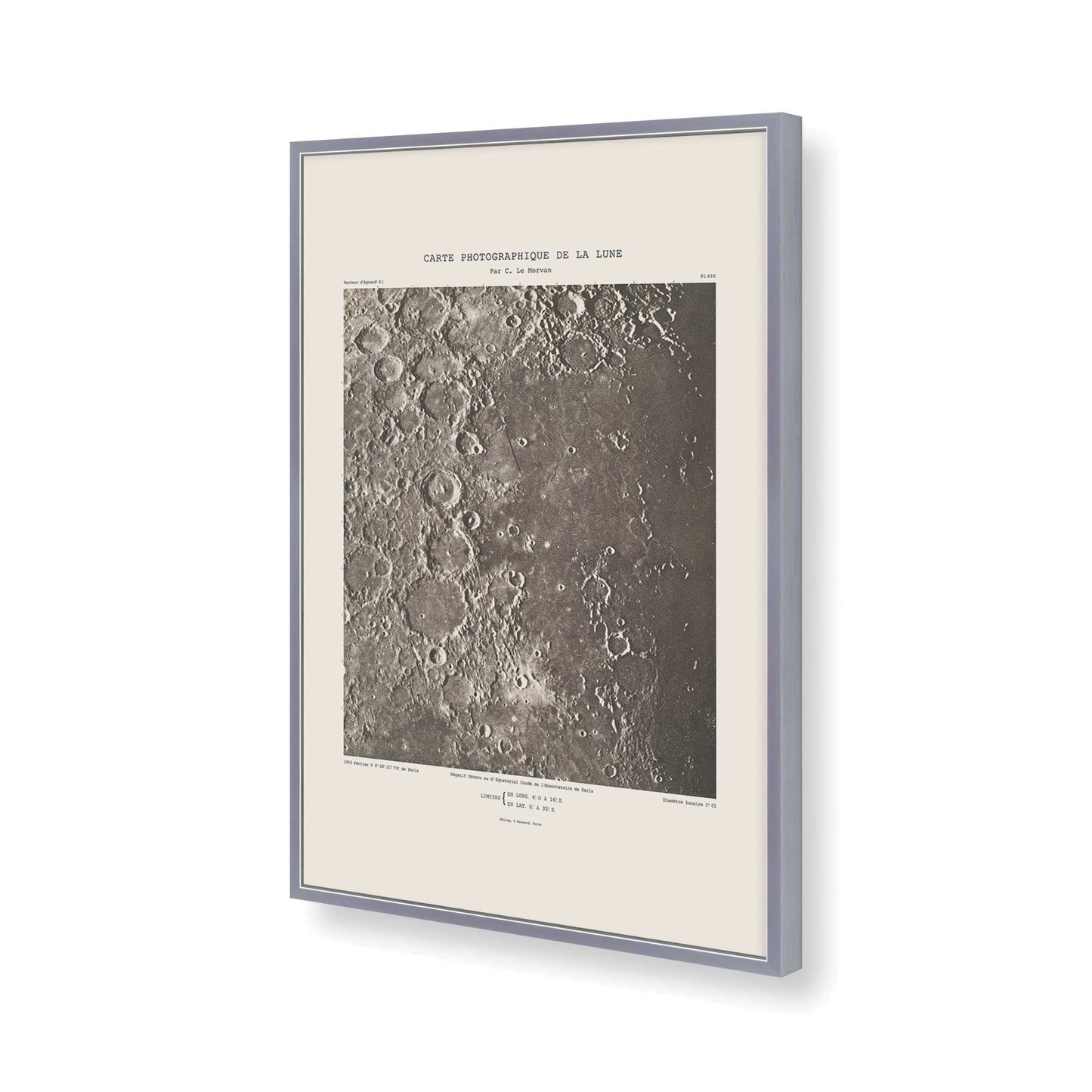 [Color:Polished Chrome], Picture of art in a Polished Chrome frame of the corner