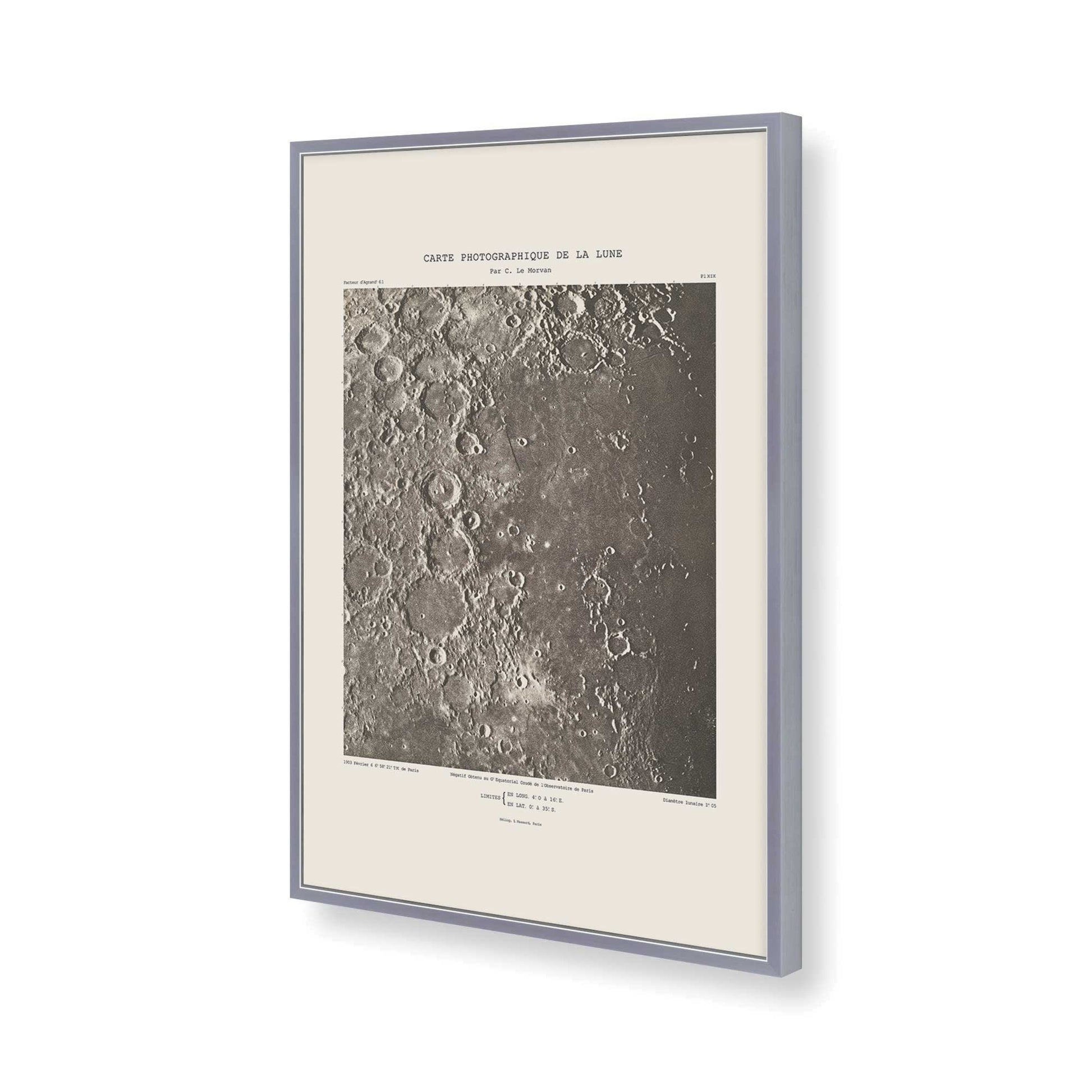 [Color:Polished Chrome], Picture of art in a Polished Chrome frame of the corner