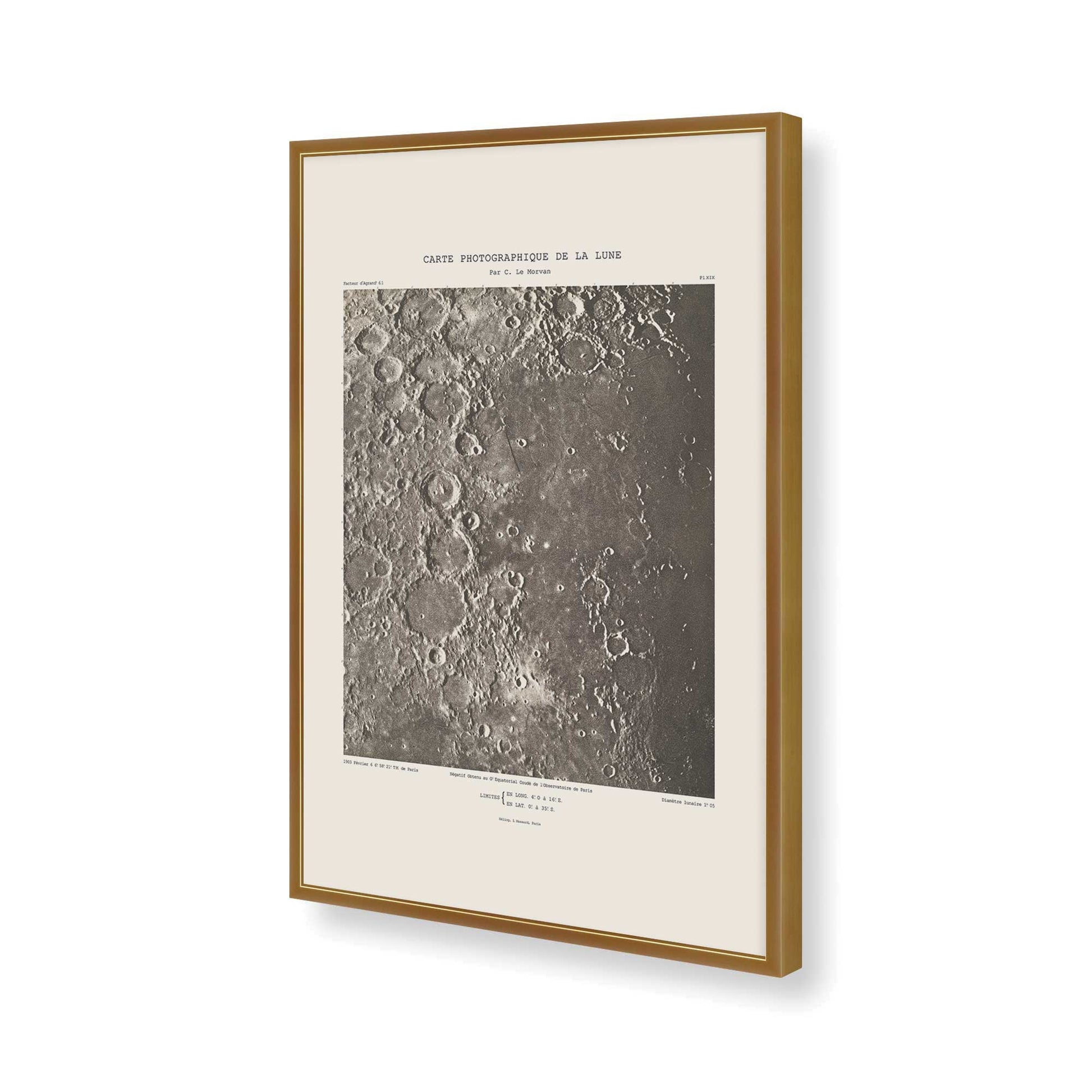 [Color:Polished Gold], Picture of art in a Polished Gold frame of the corner