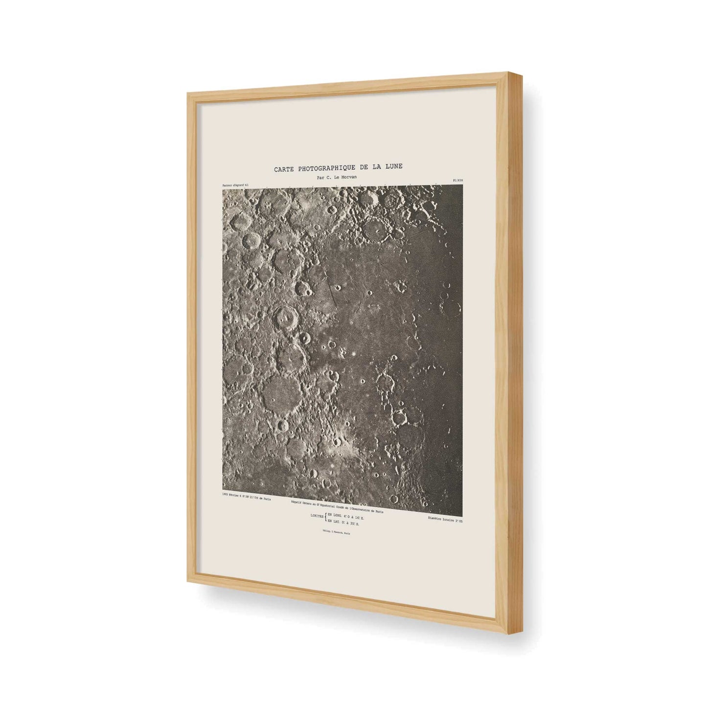 [Color:American Maple], Picture of art in a American Maple frame of the corner