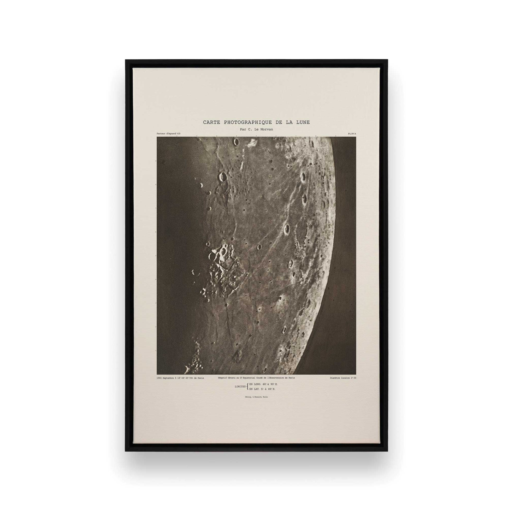 [Color:Satin Black], Picture of art in a Satin Black frame