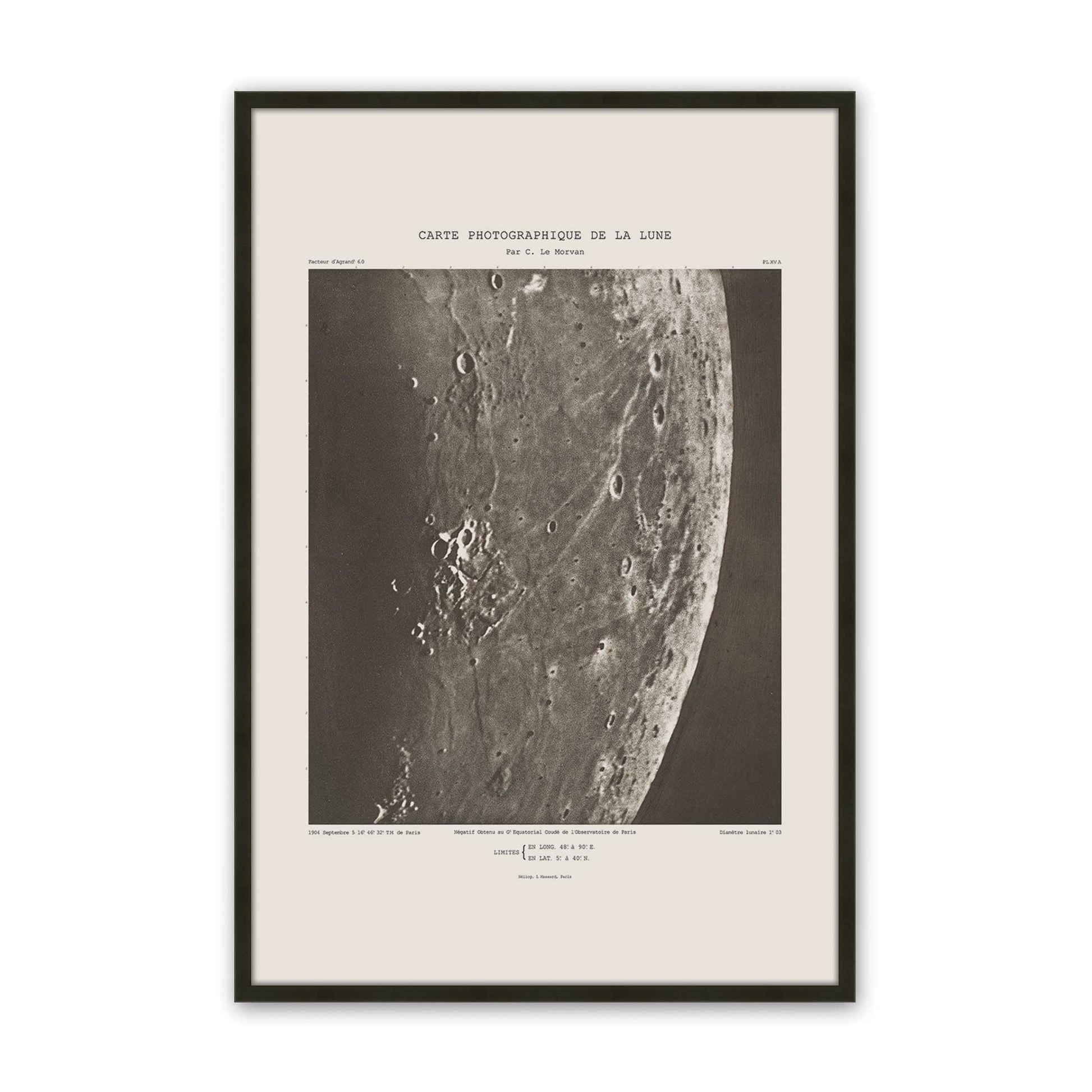 [Color:Satin Black], Picture of art in a Satin Black frame