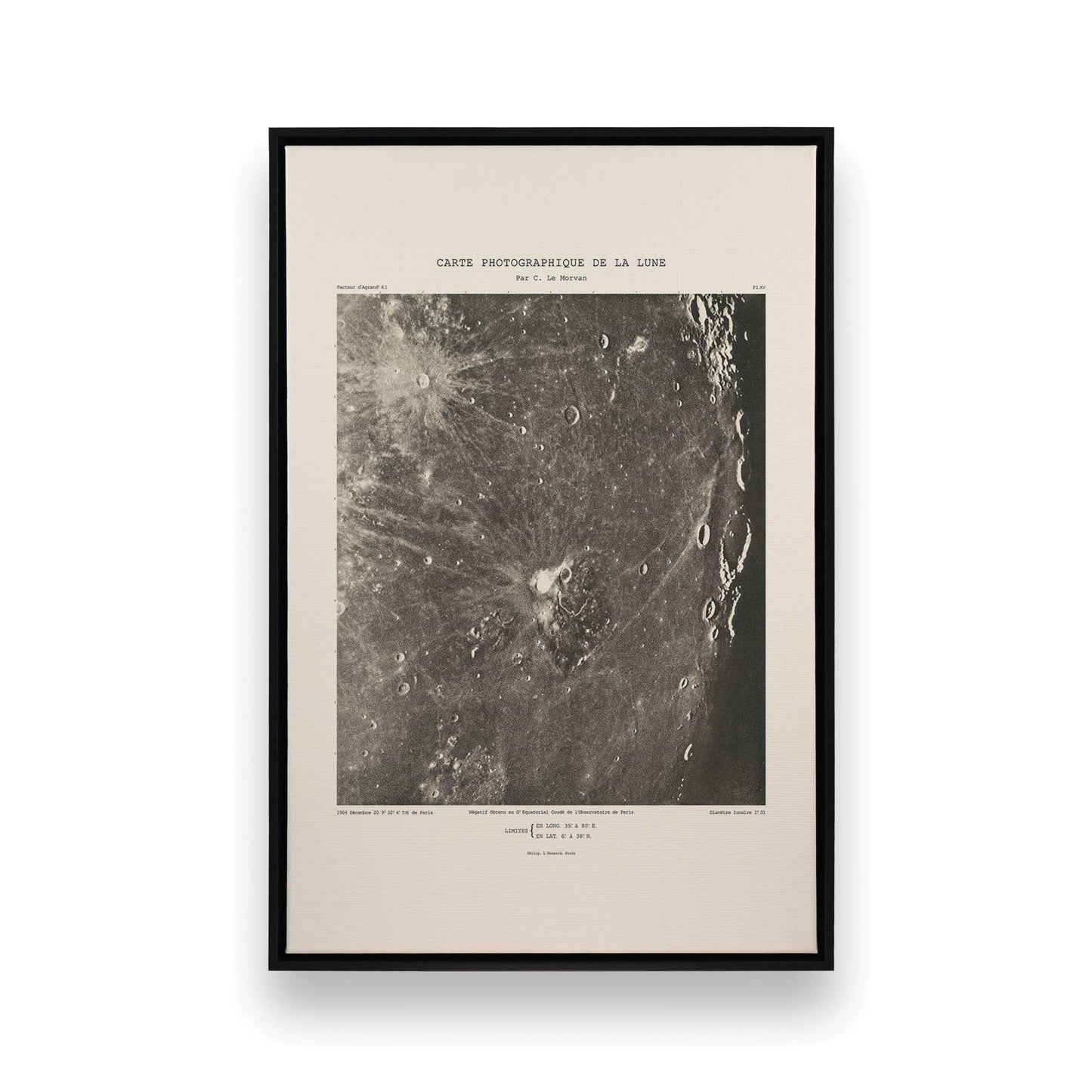 [Color:Satin Black], Picture of art in a Satin Black frame