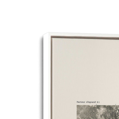 [Color:Opaque White], Picture of art in a White frame at an angle