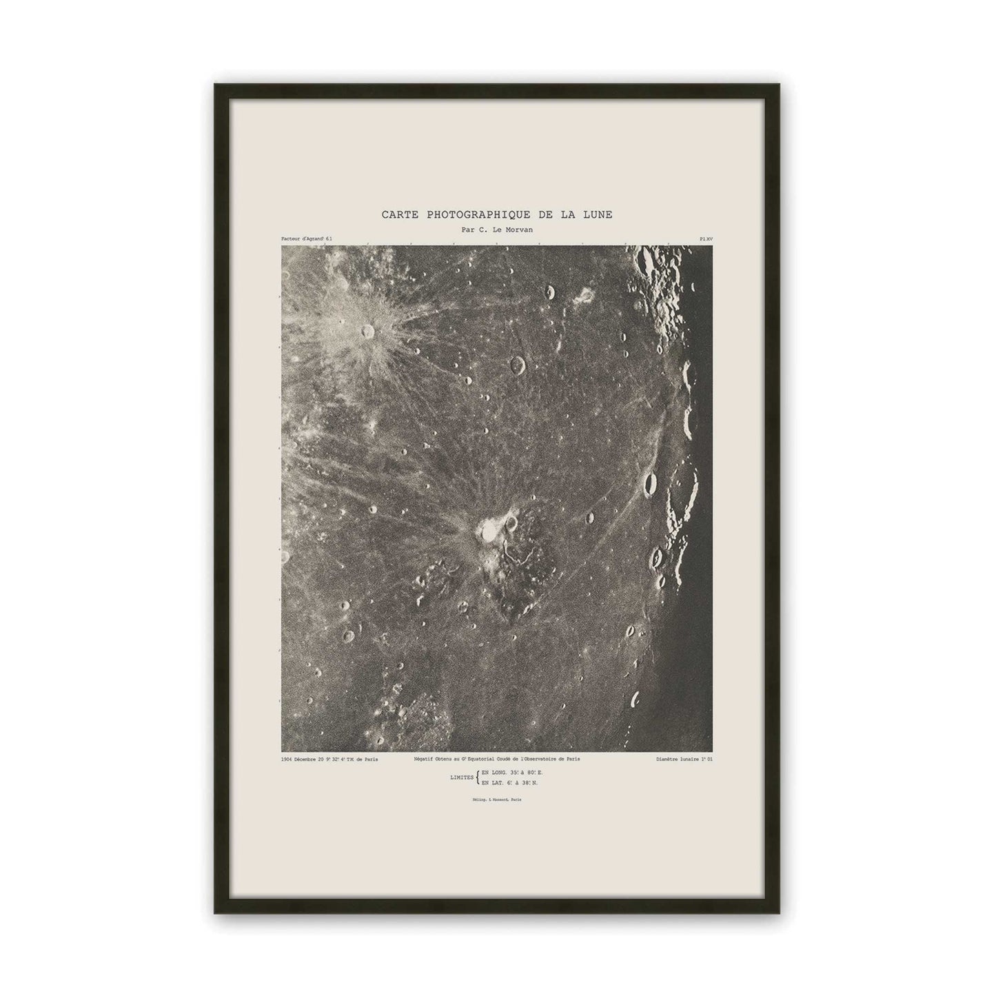 [Color:Satin Black], Picture of art in a Satin Black frame