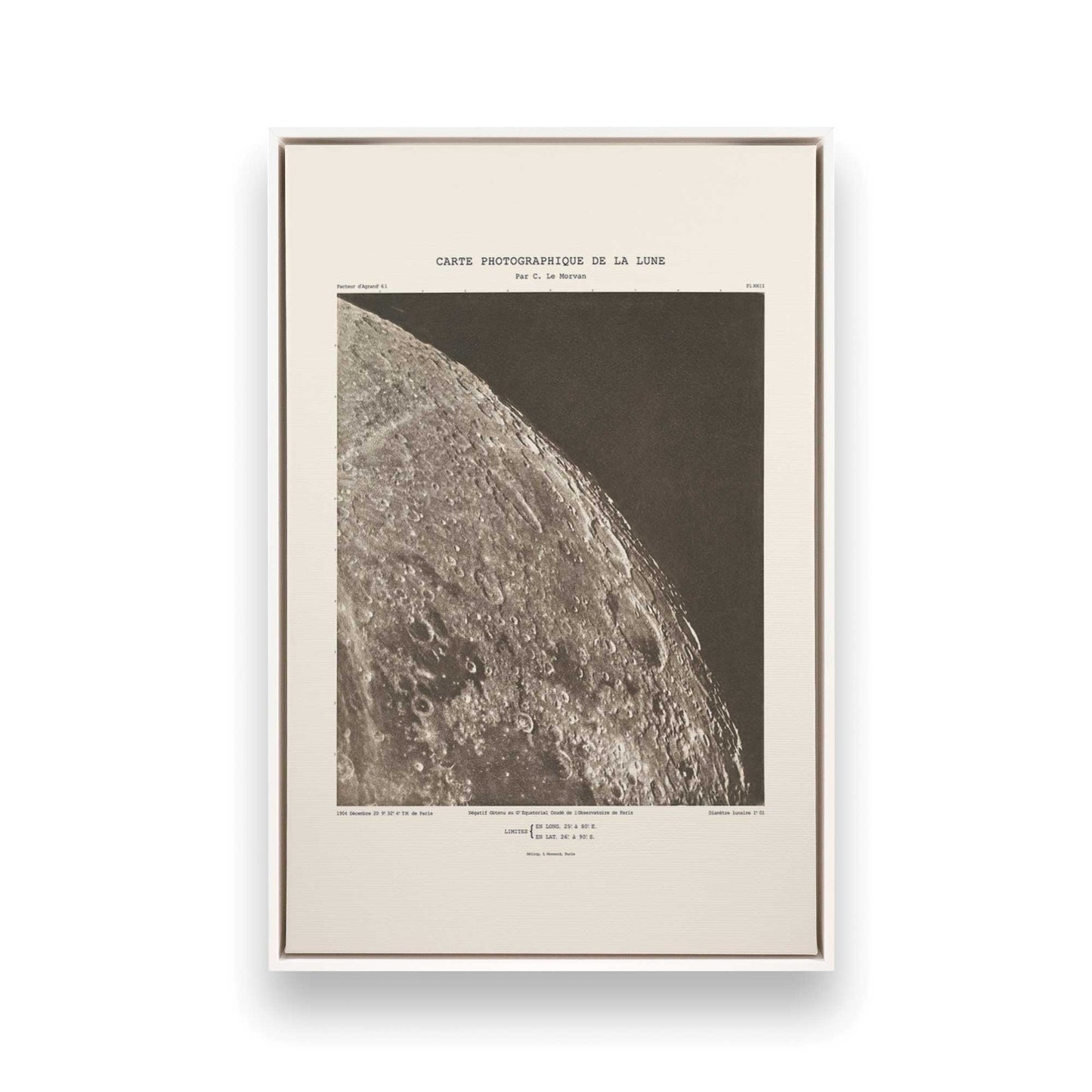 [Color:Opaque White], Picture of art in a White frame