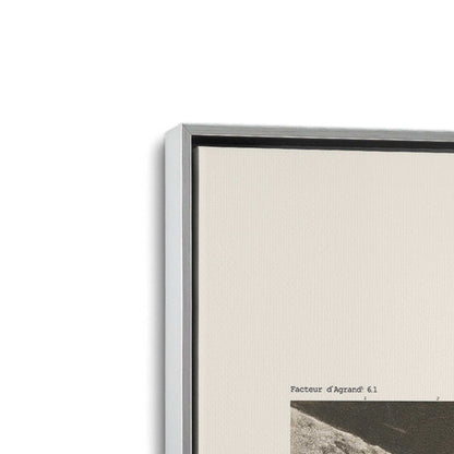 [Color:Polished Chrome], Picture of art in a Polished Chrome frame at an angle