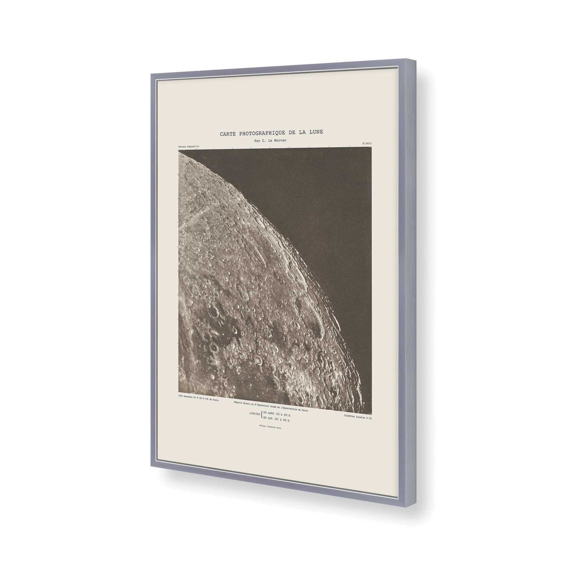 [Color:Polished Chrome], Picture of art in a Polished Chrome frame of the corner