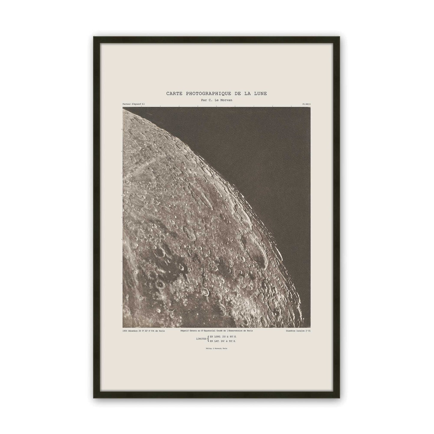 [Color:Satin Black], Picture of art in a Satin Black frame