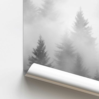 Foggy Echoes II Promotional Rolled Print