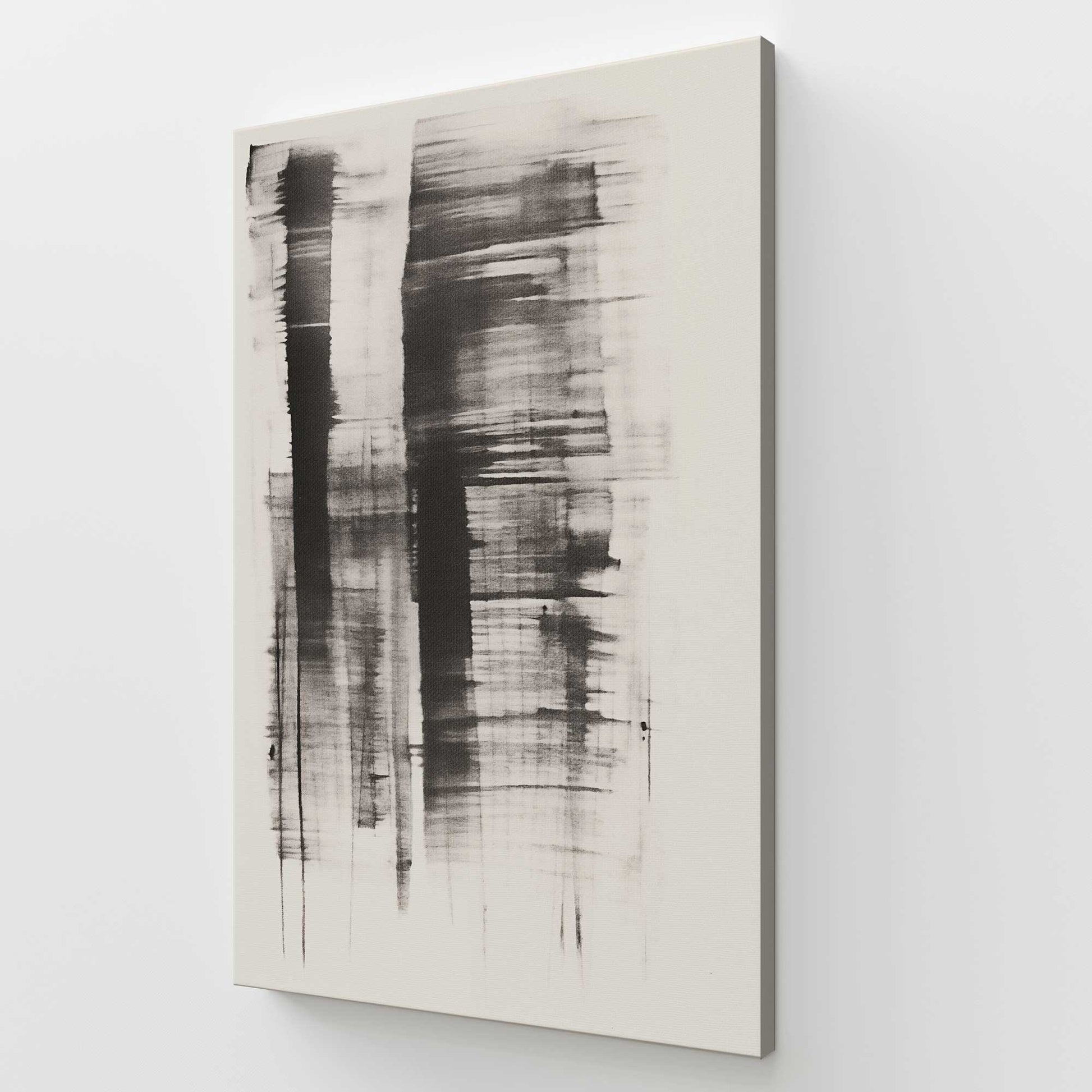 [Color:Stretched Canvas], Picture of art at an angle