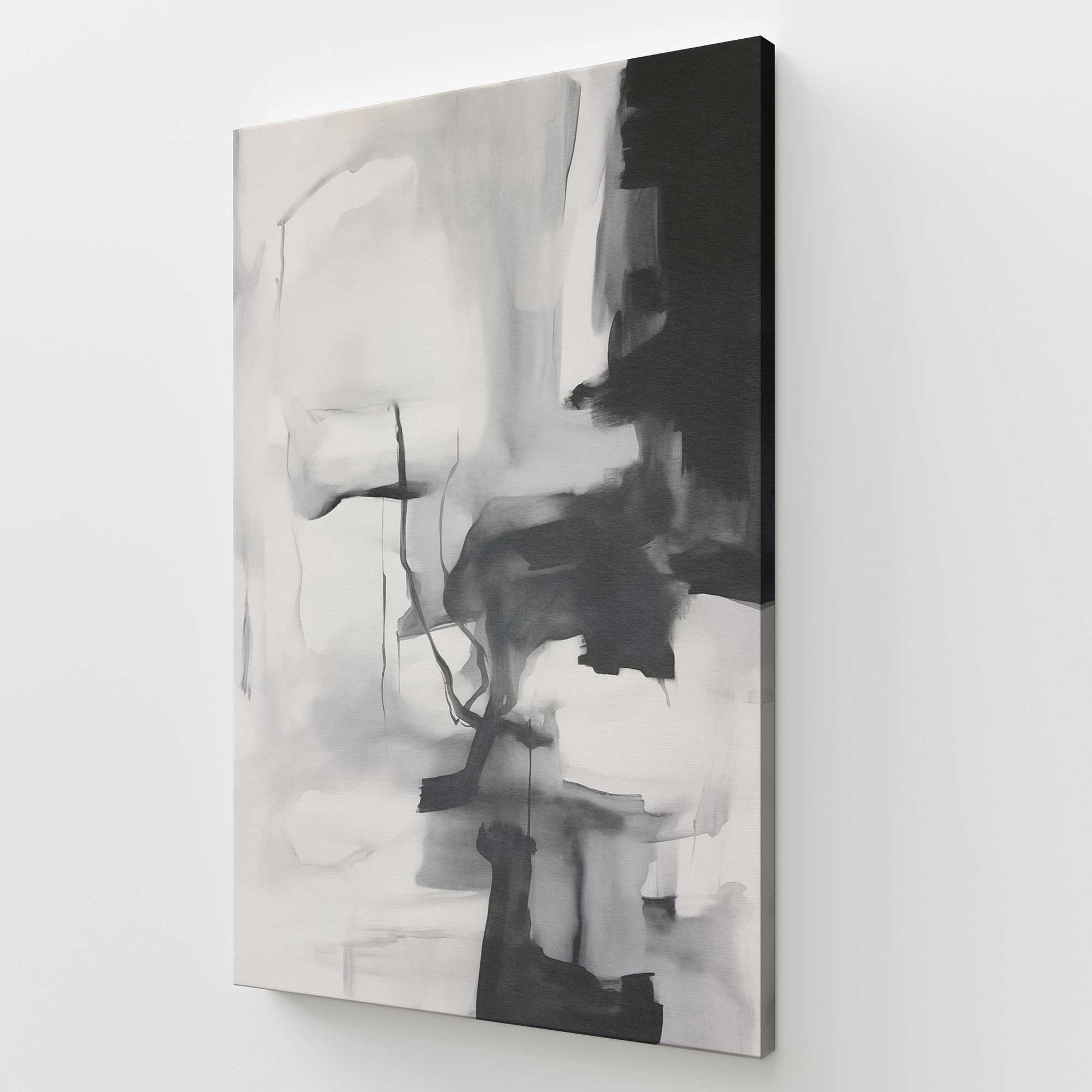 [Color:Stretched Canvas], Picture of art at an angle