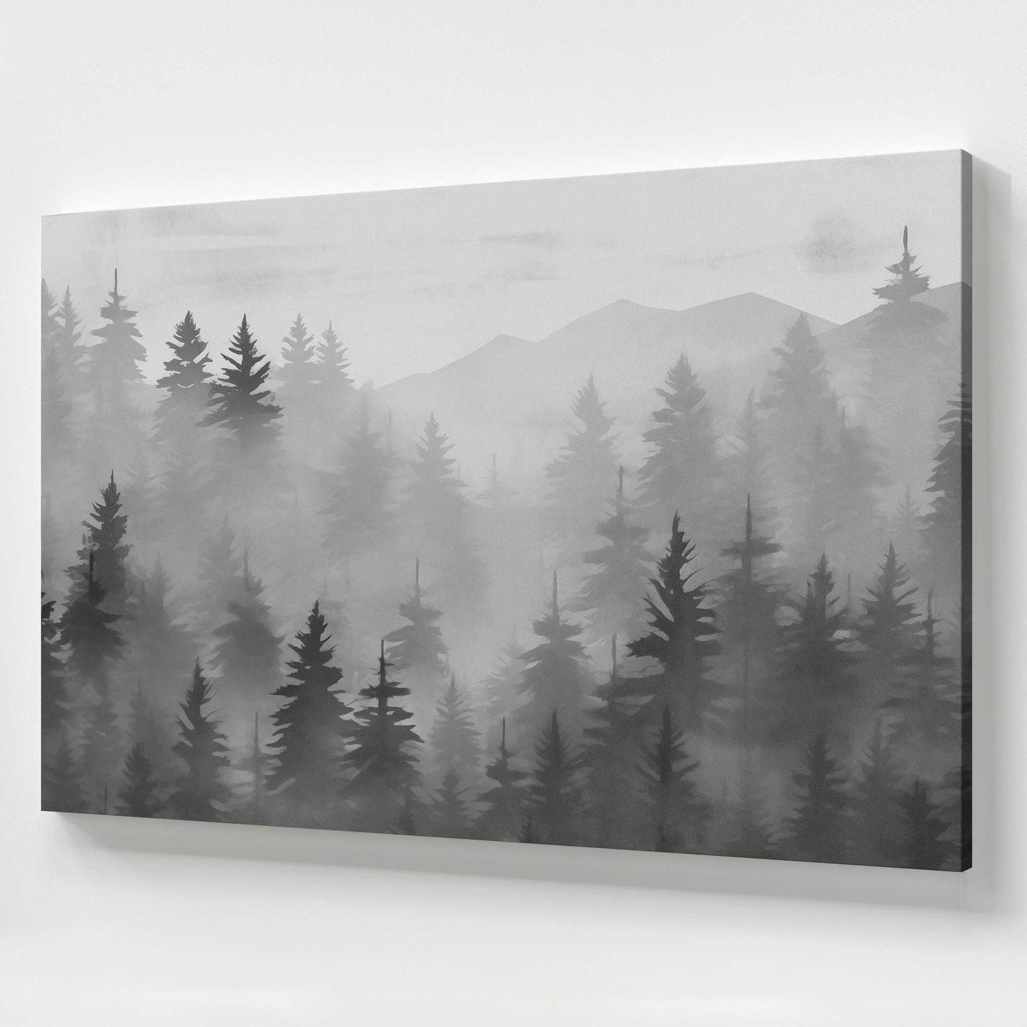 [Color:Stretched Canvas], Picture of art at an angle