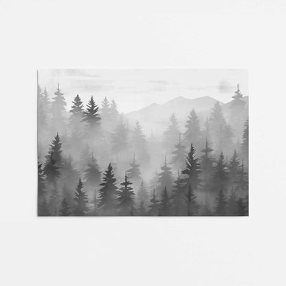 Smoky Pines Promotional Rolled Print