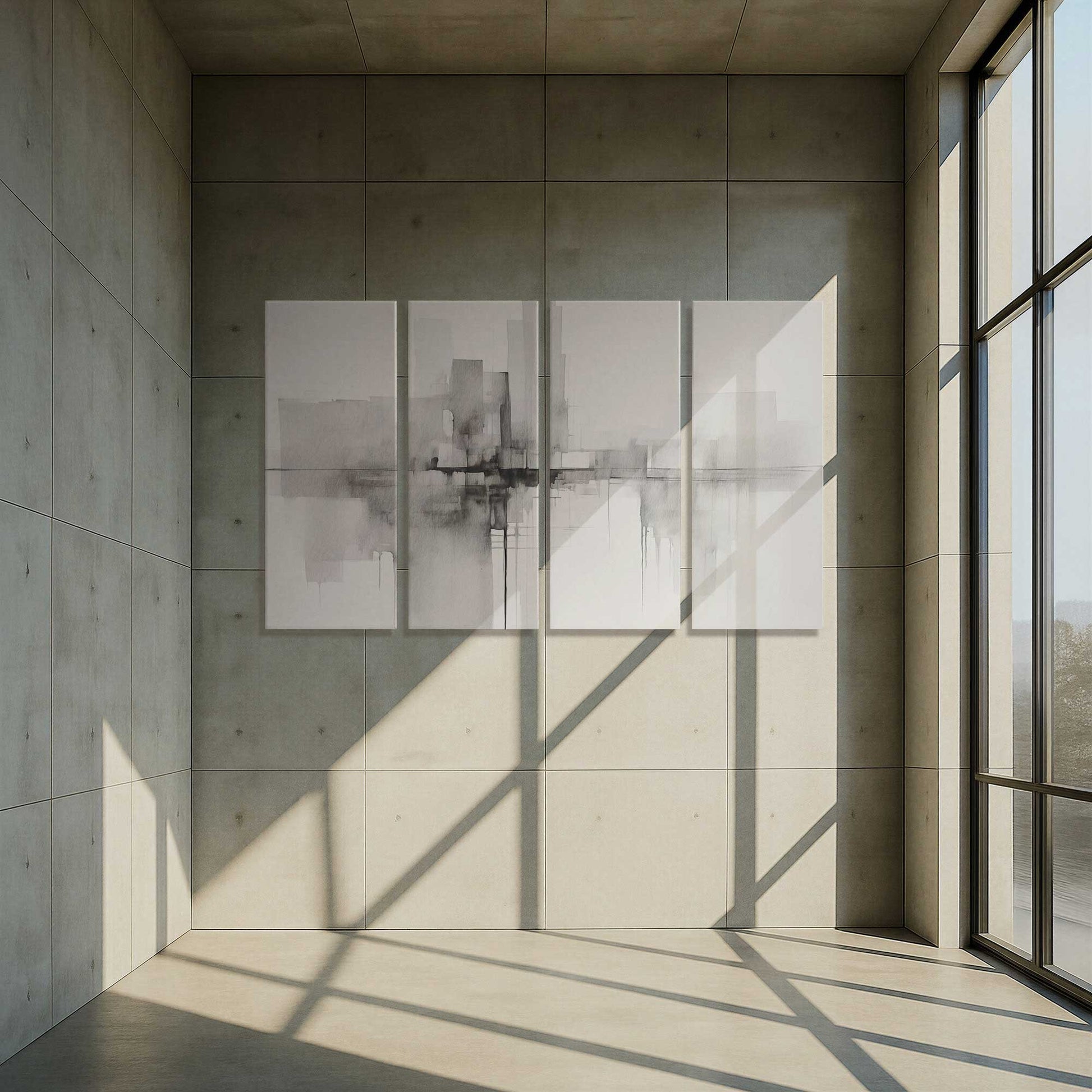 [Color:Stretched Canvas], Picture of art in a room