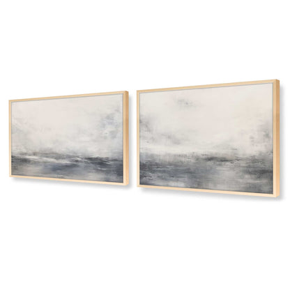 [Color:Raw Maple], Picture of art in a Raw Maple frame at an angle