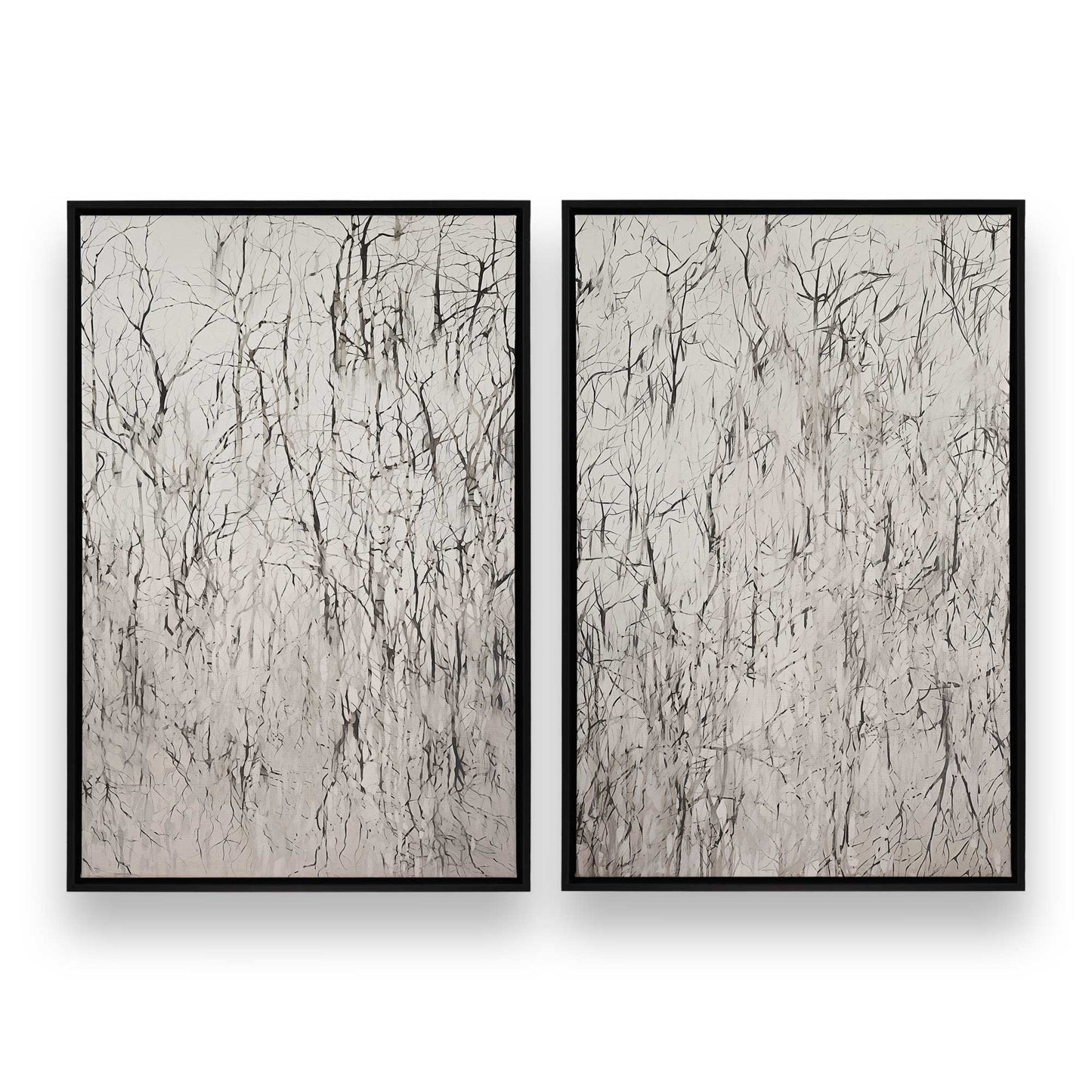 [Color:Satin Black], Picture of art in a Satin Black frame