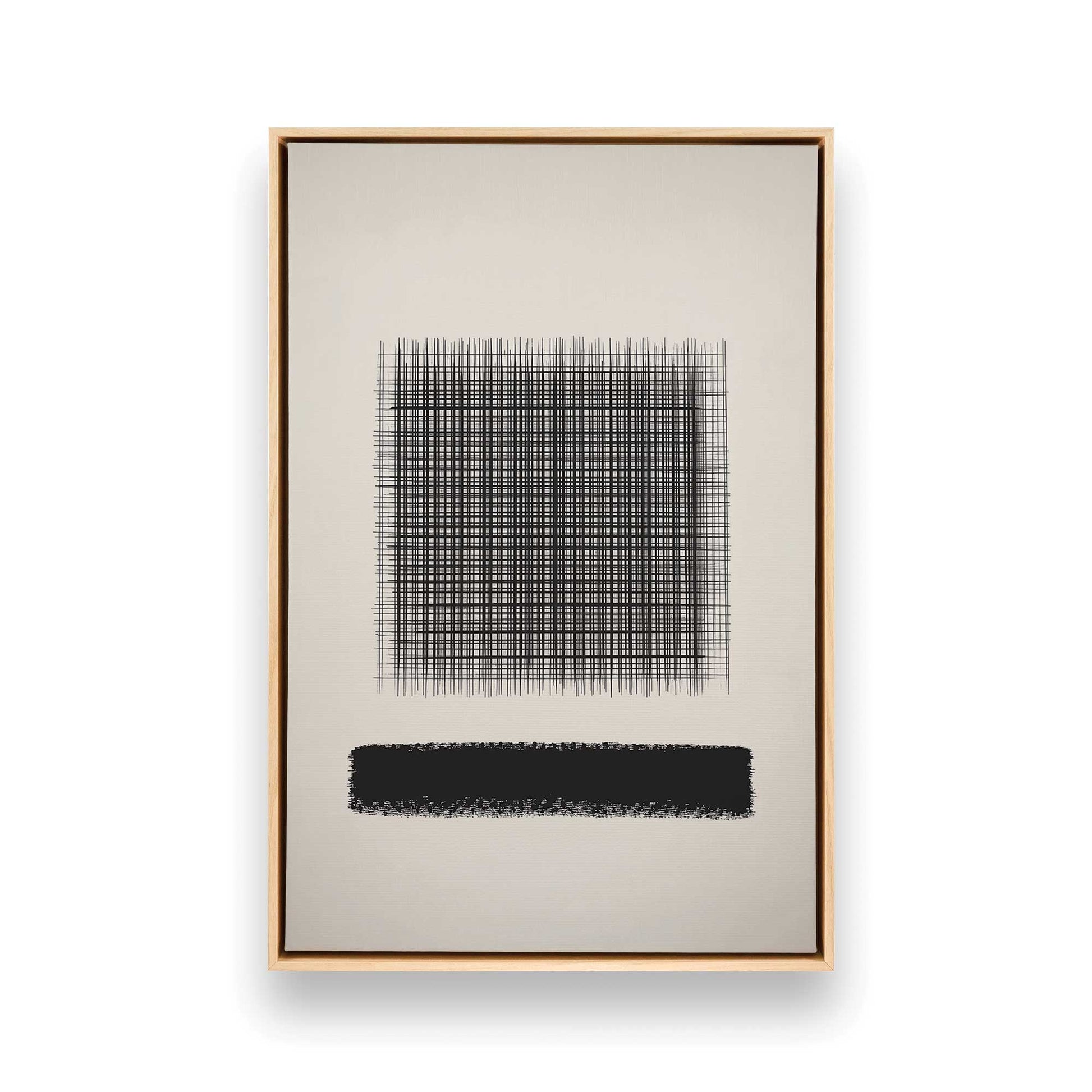 [Color:American Maple], Picture of art in a American Maple frame