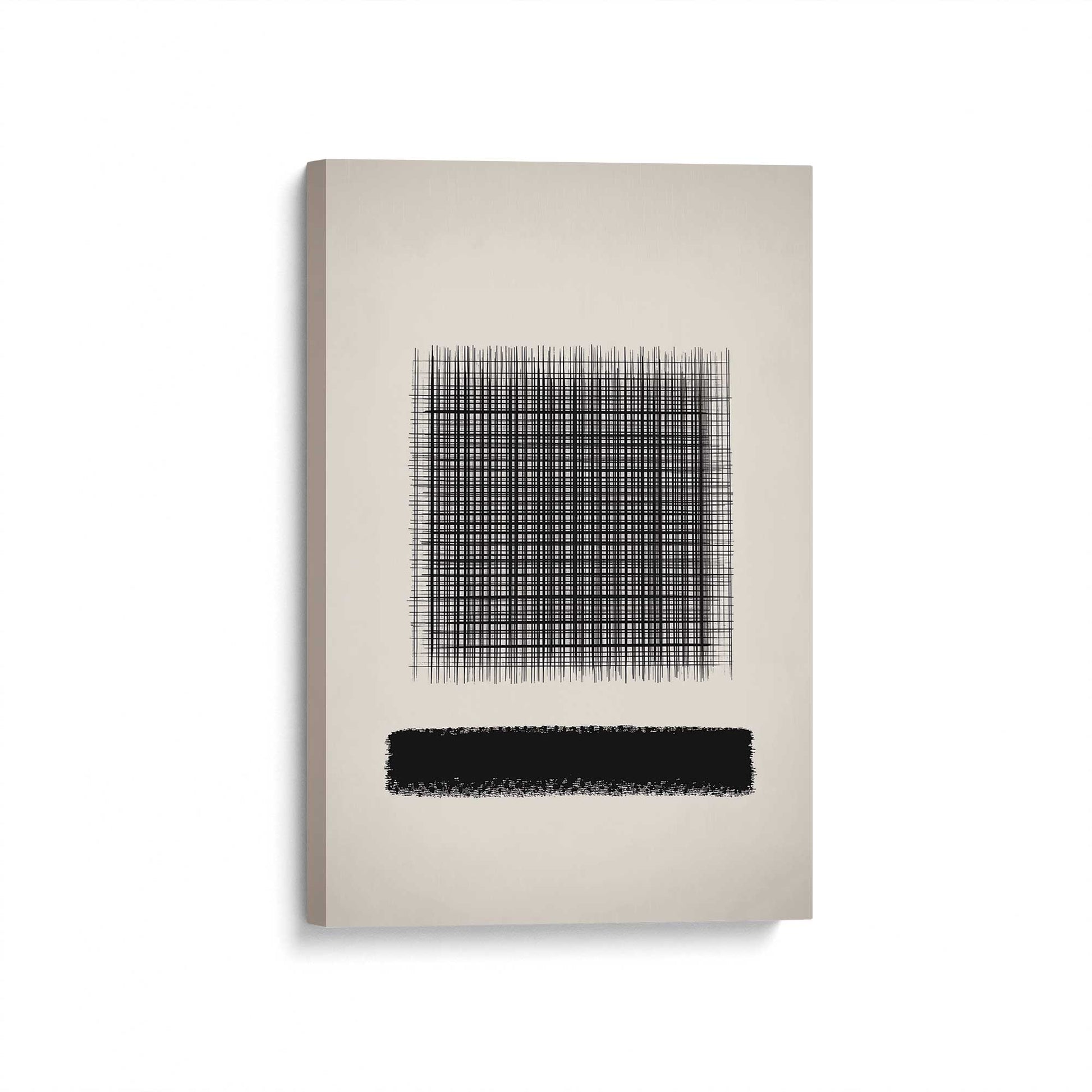 [Color:Stretched Canvas], Picture of art at an angle
