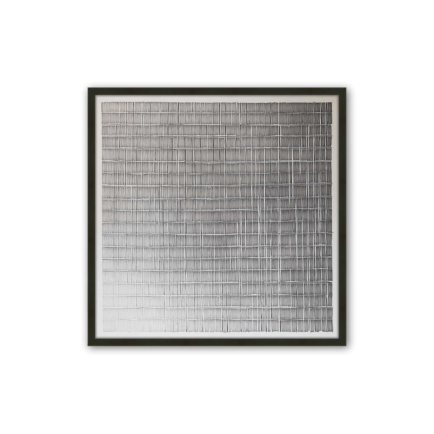 [Color:Satin Black], Picture of art in a Satin Black frame