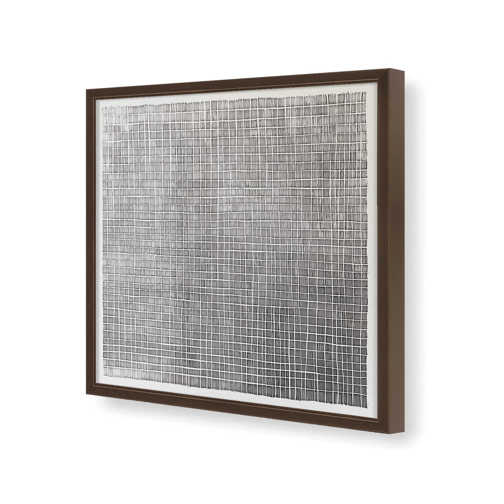 [Color:Espresso], Picture of art in a Espresso frame of the corner