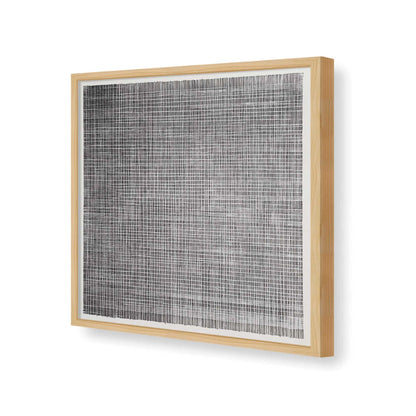[Color:American Maple], Picture of art in a American Maple frame of the corner
