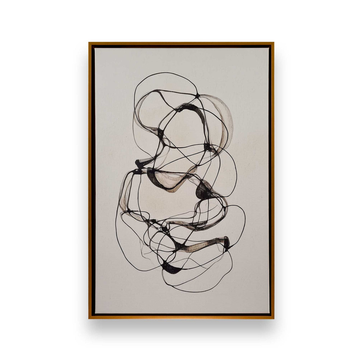 [Color:Polished Gold], Picture of art in a Polished Gold frame