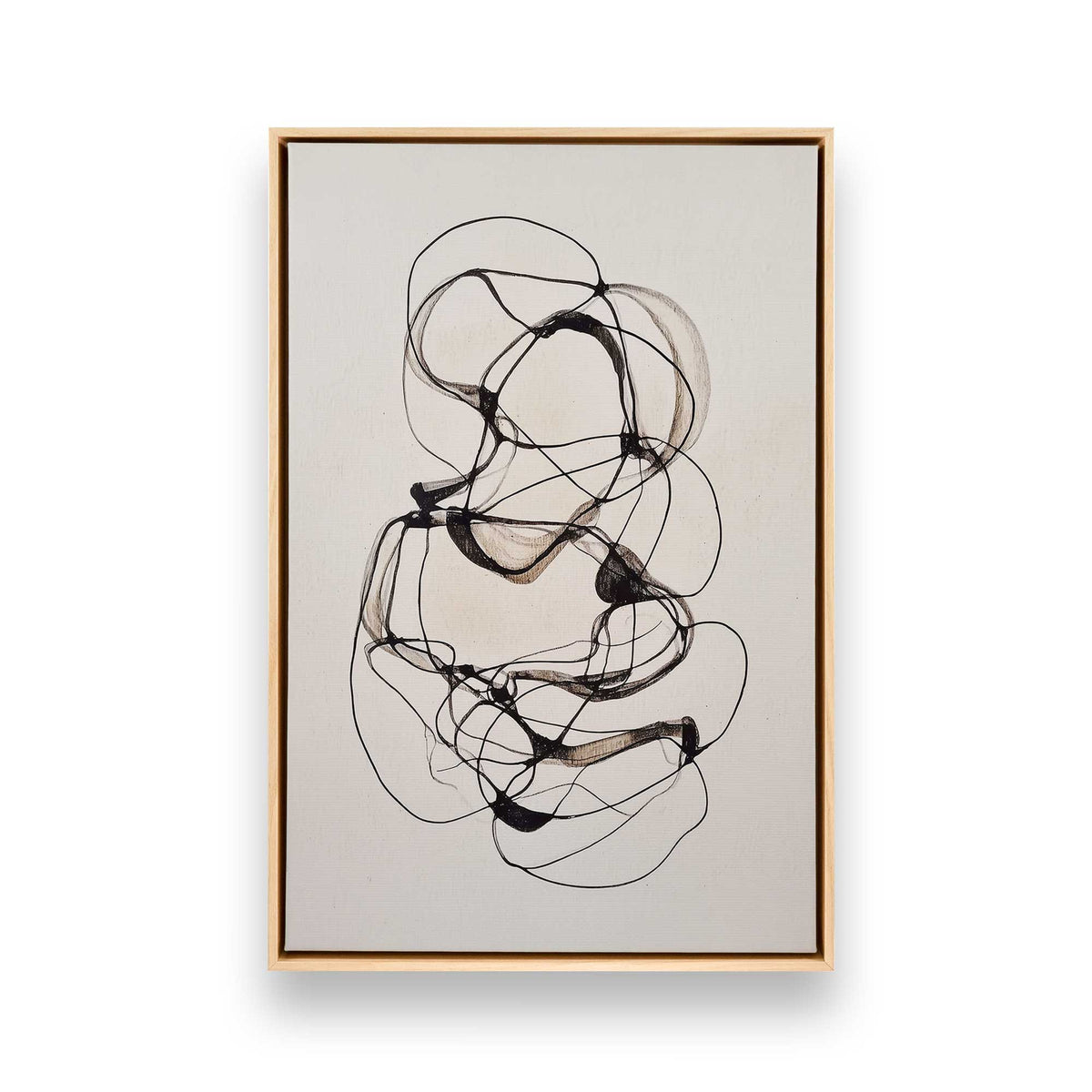 [Color:American Maple], Picture of art in an American Maple frame