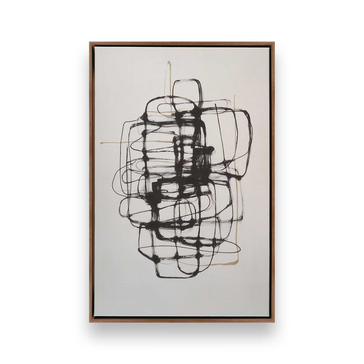 [Color:Walnut], Picture of art in a Walnut frame