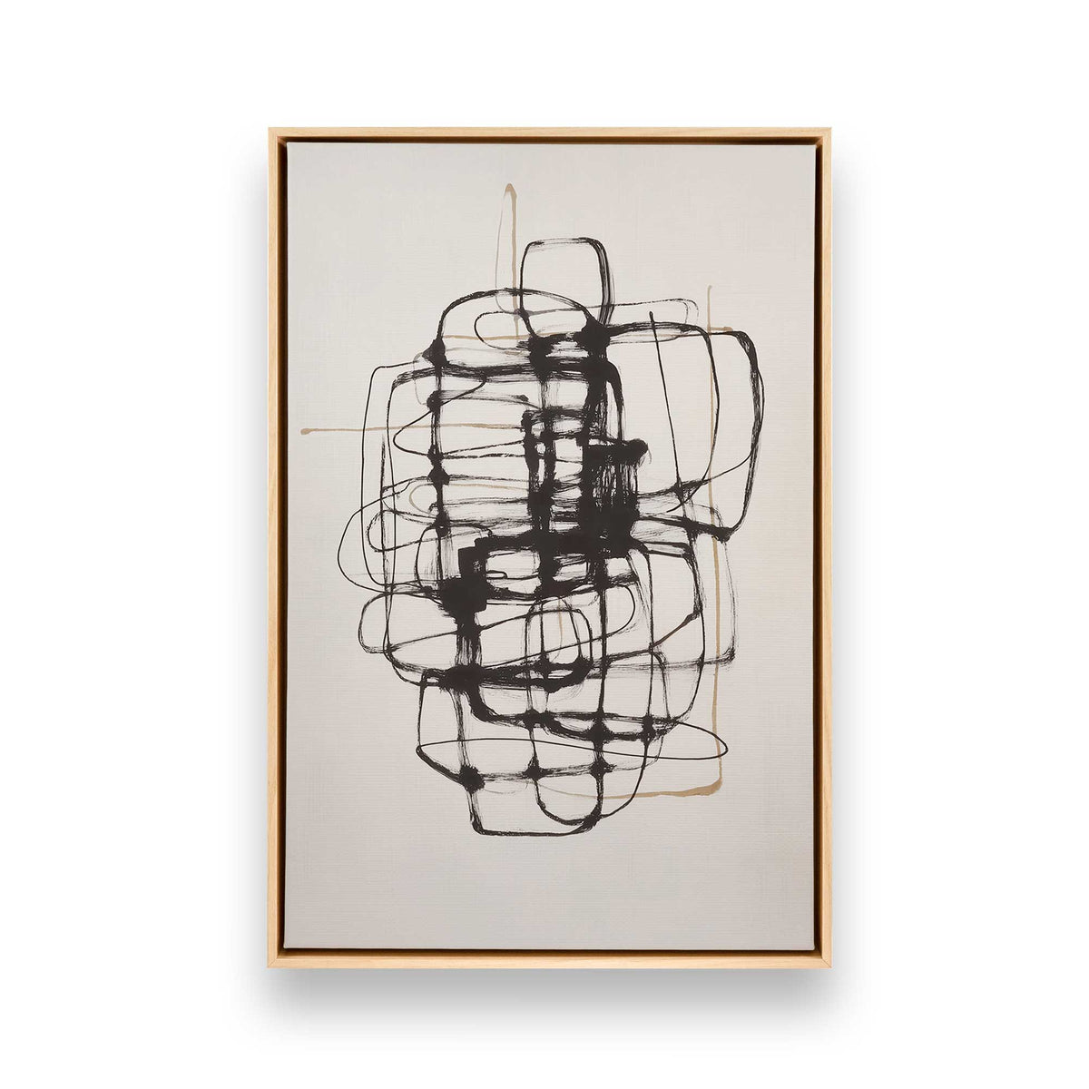 [Color:American Maple], Picture of art in an American Maple frame