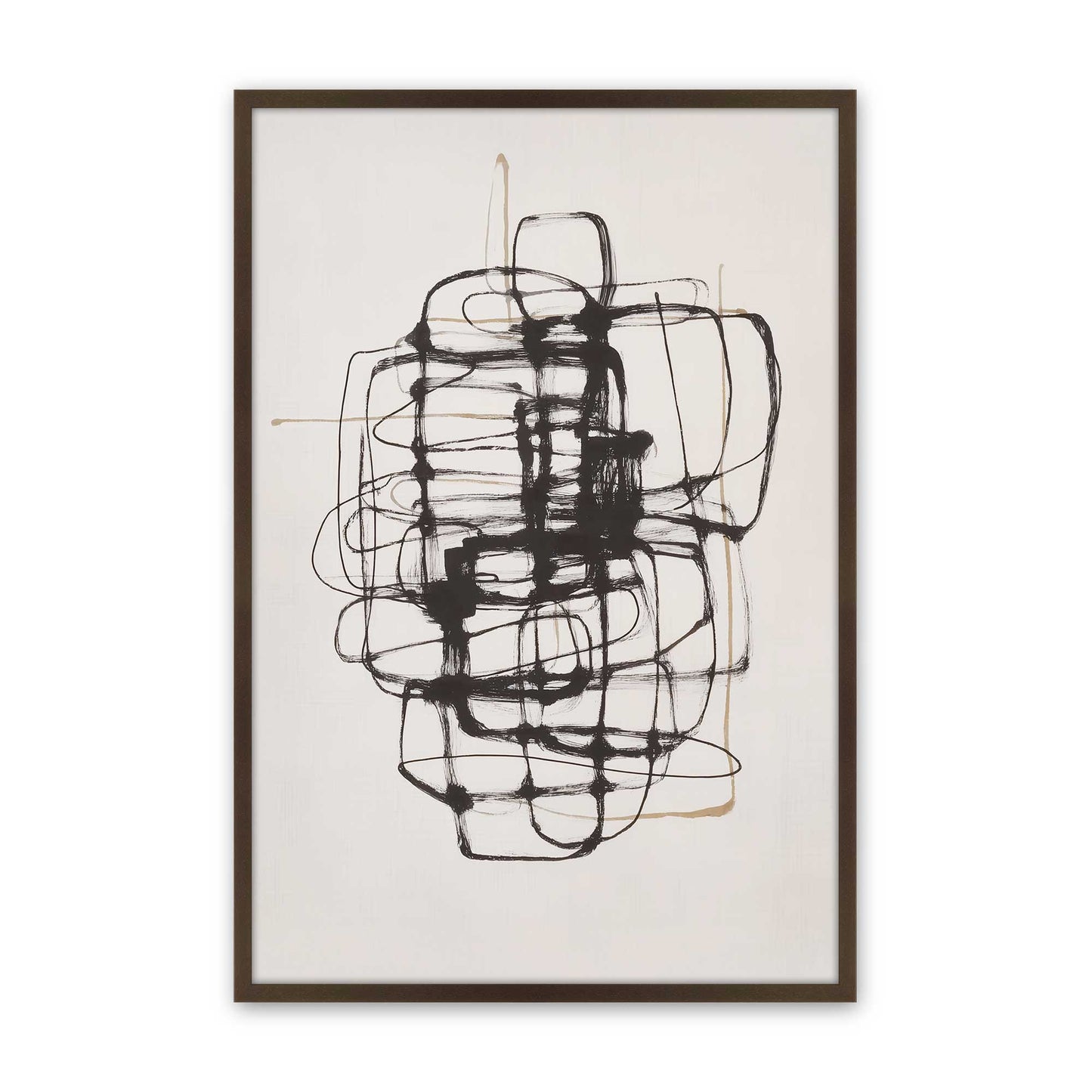 [Color:Belvinder Brown], Picture of art in a Belvinder Brown frame