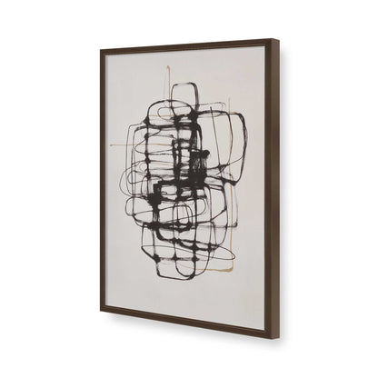 [Color:Belvinder Brown], Picture of art in a Belvinder Brown frame of the corner