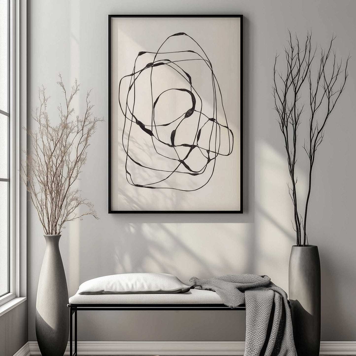 Picture of art in a room