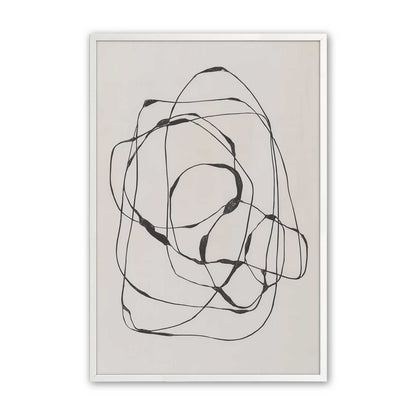 [Color:Opaque White], Picture of art in an Opaque White frame