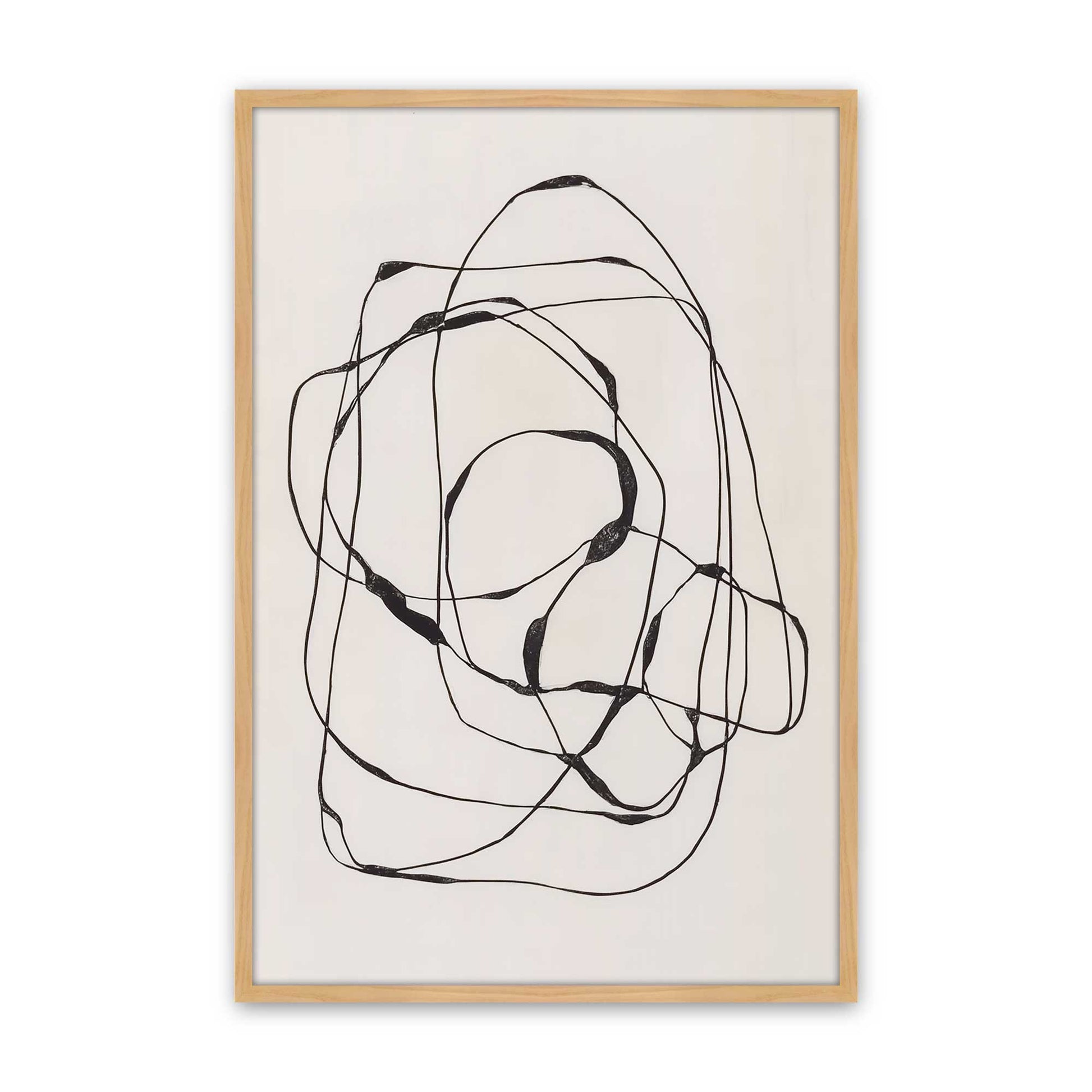 [Color:American Maple], Picture of art in an American Maple frame
