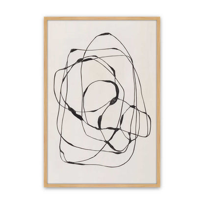 [Color:American Maple], Picture of art in an American Maple frame