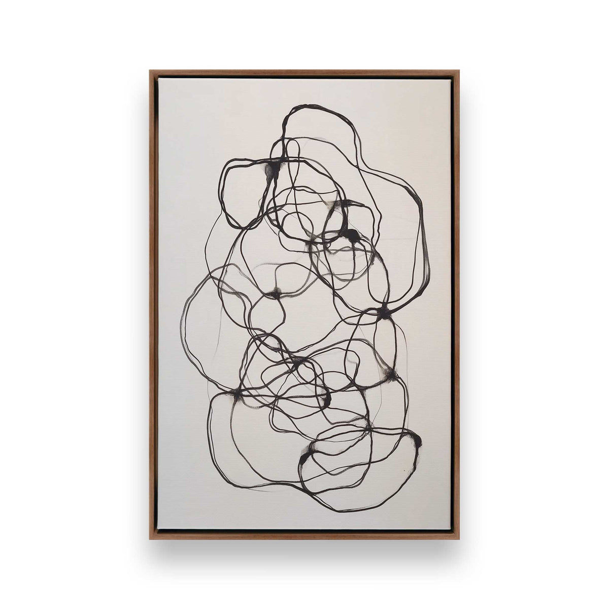 [Color:Walnut], Picture of art in a Walnut frame