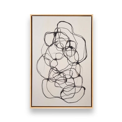 [Color:American Maple], Picture of art in a American Maple frame